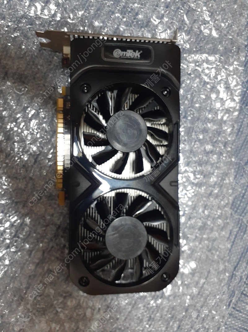 그래픽 gtx 750ti 2g 무전원 듀얼펜 택포2만5천