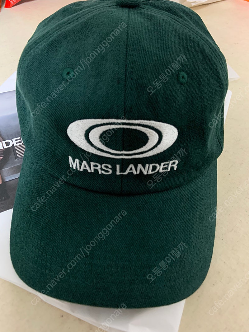 (새상품) MARS LANDER 딥그린 모자