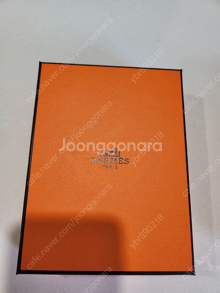 에르메스 팝아슈미니 목걸이 새제품(로즈골드+오렌지)--2