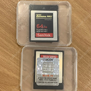 CF express 카드 64GB 판매합니다