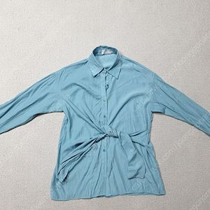 오프리미츠 쉬폰 셔츠 블라우스 / 난닝구 셔츠 블라우스 / emcee 7부소매 셔츠 / 사이즈66(여성95)