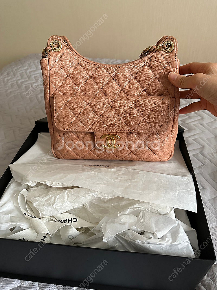 샤넬23시즌호보백--1