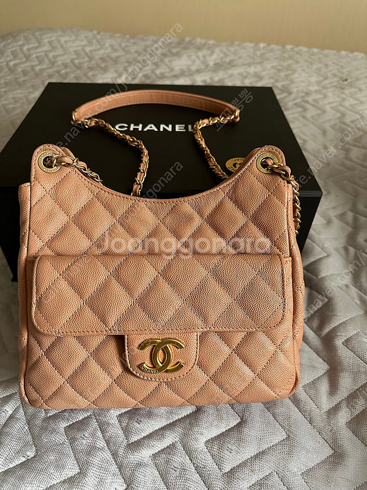 샤넬23시즌호보백--6