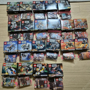 레고 스타워즈 마이크로파이터 시리즈 1~4 일괄 판매