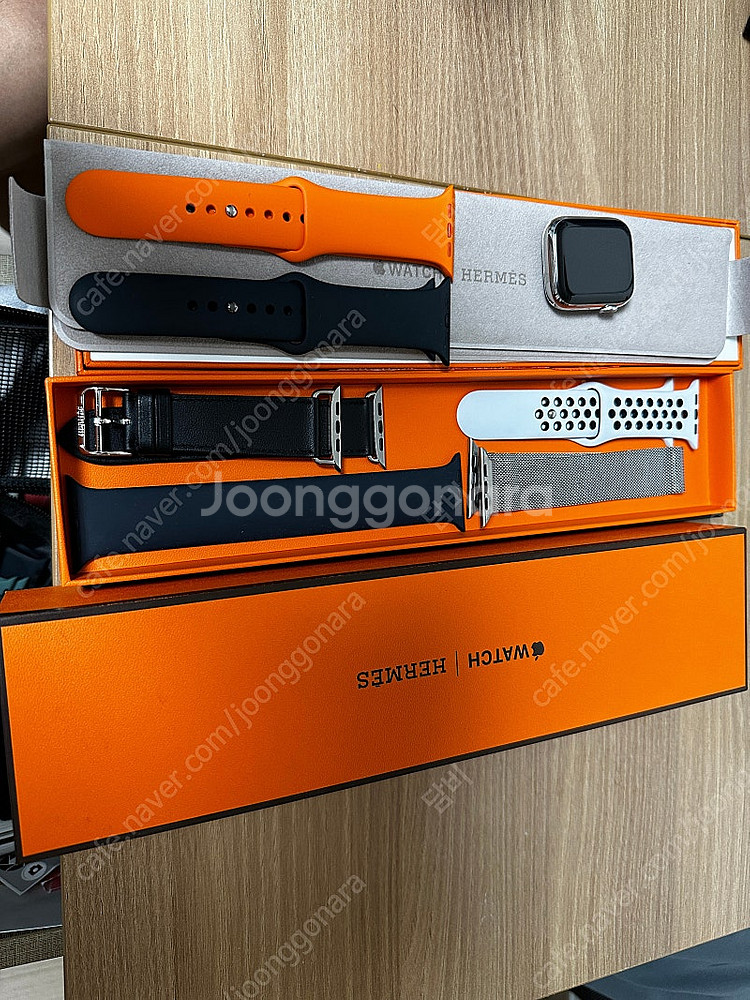 애플워치7 실버 45mm 에르메스 애케플0 싱글투어+오...--0
