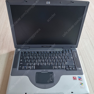 hp 옛날 구형 노트북 Compaq nx7010 레트로