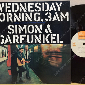 LP ; simon & garfunkel - wednesday morning, 3AM 사이먼 앤 가펑클 1집 데뷔 음반 포크락 paul simon live 엘피