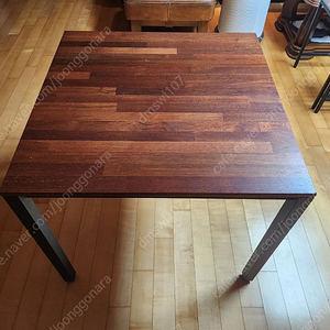 멀바우 원목 철제 테이블 책상 식탁 (1000x800 800x800)