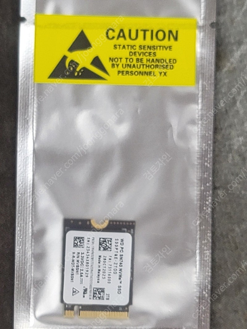 WD SN740 2TB SSD 미개봉 새제품 판매