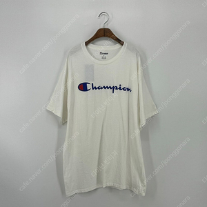 챔피온 로고 반팔 티셔츠 (XL size / IVORY)