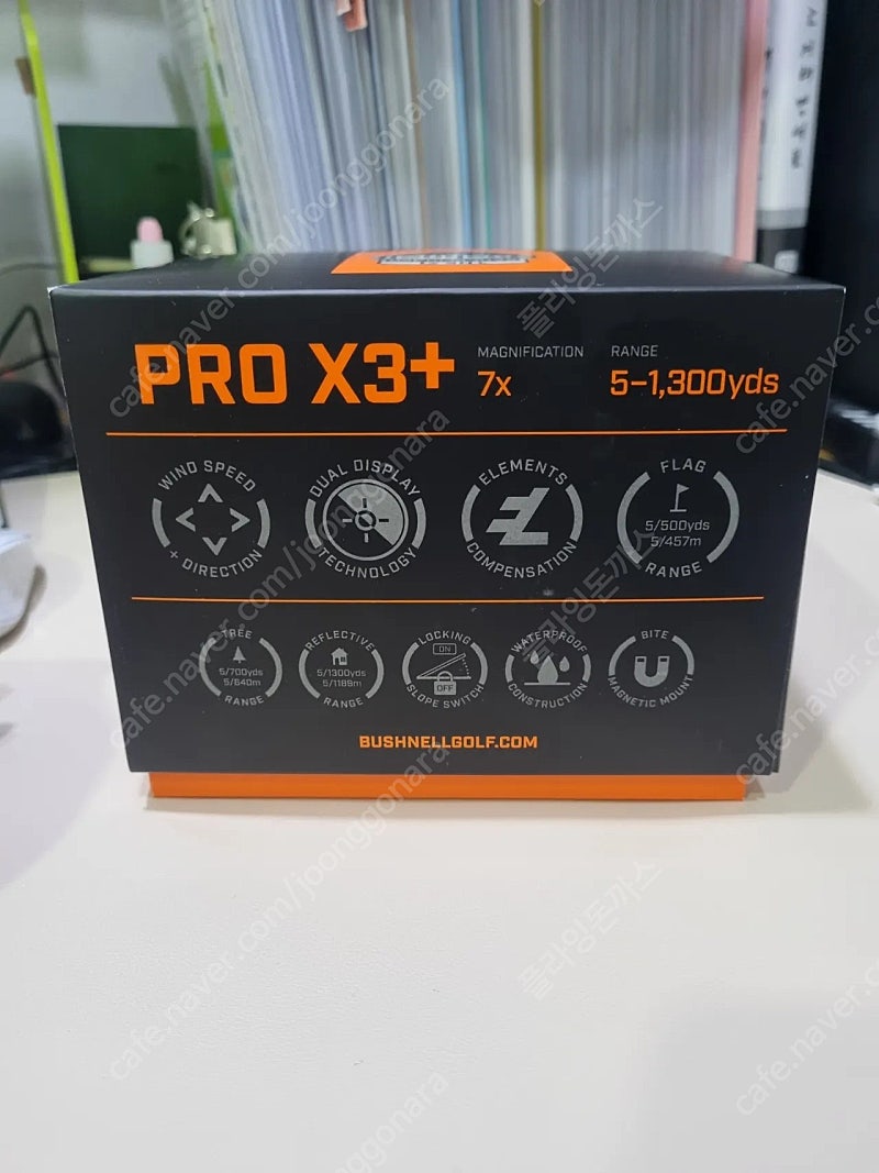 부쉬넬 pro x3플러스 거리측정기 팝니다