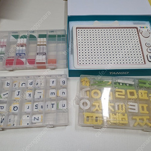 교원 플레이 탱고 본체 + 퍼즐 + 영어 + 한글