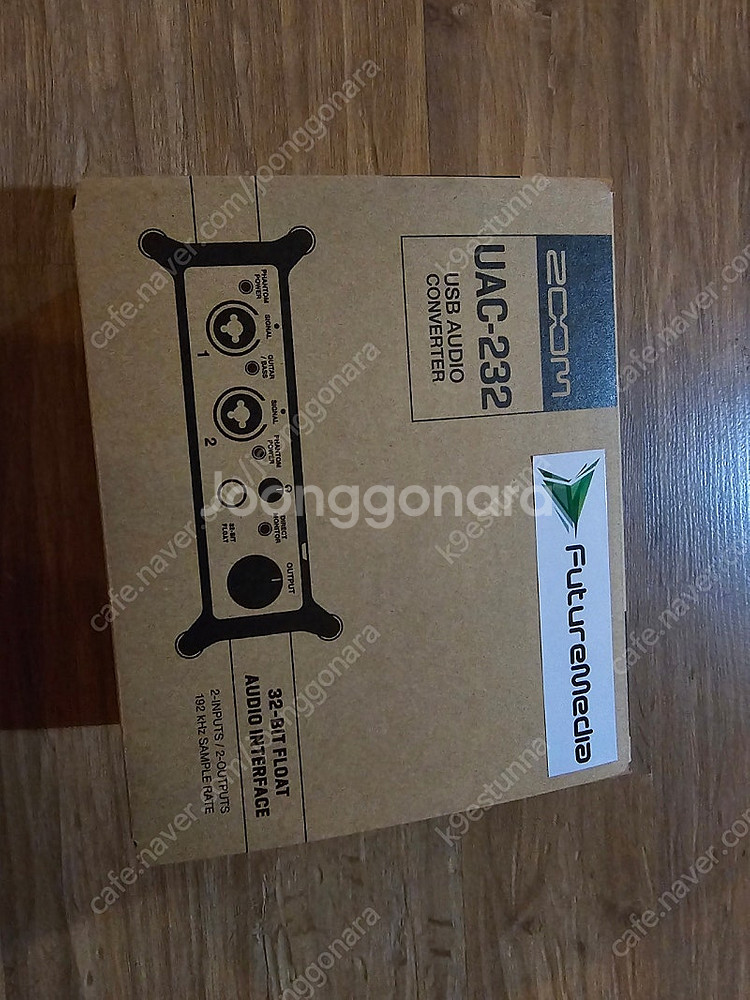 zoom ua232 32비트 오디오 인터페이스 미개봉--0