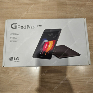 지패드4 8.0(LG-P530) 블랙브라운 미개봉