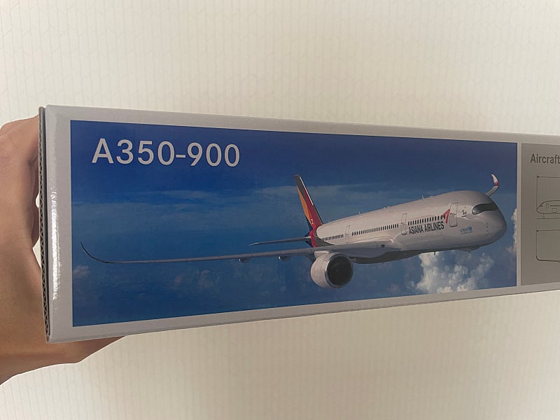 아시아나 비행기 모형 A350-900