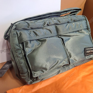 Porter All New Tanker Sling Bag Zip Sage Green(포터 탱커)