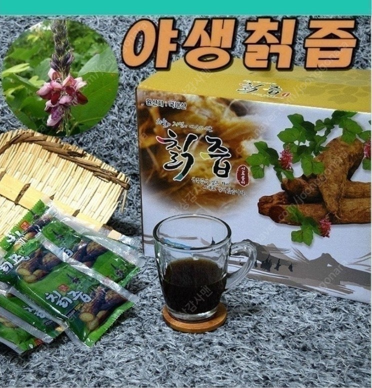 생칡즙