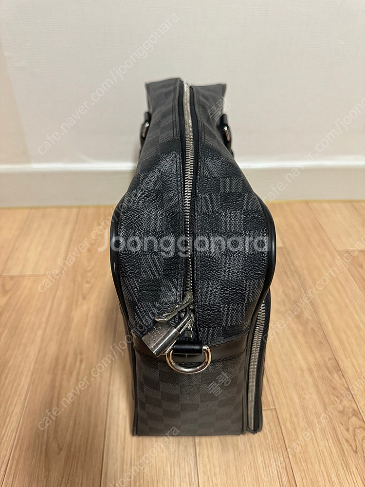 루이비통 이케어 다미에그라피트 블랙 브리프케이스 남성 ...--1