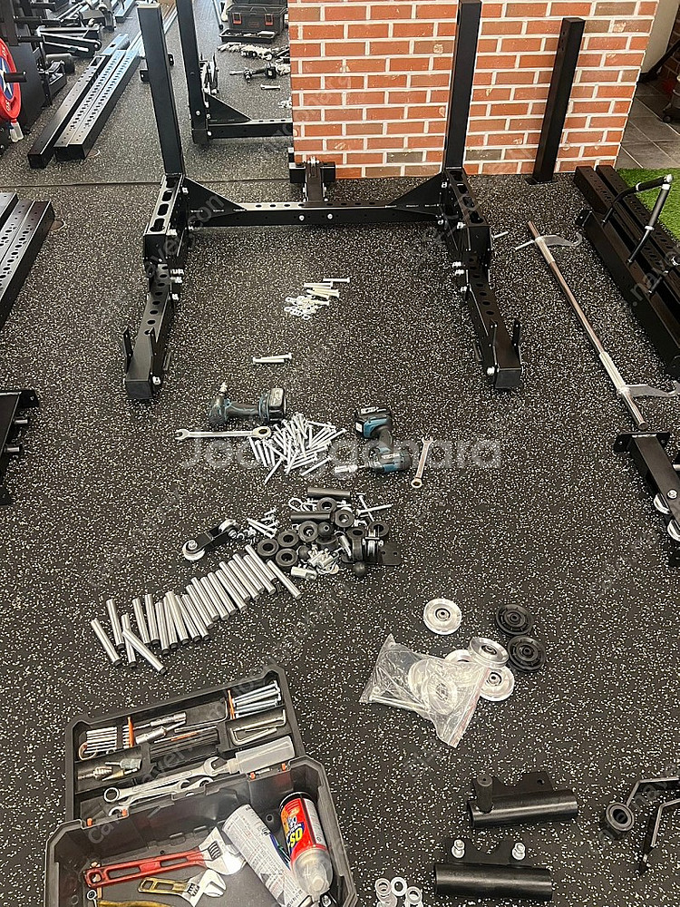 헬스기구 운동기구 홈짐 멀티랙 이전설치 저렴하게 드립니...--3