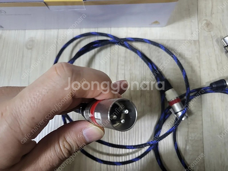 그리핀님 XLR 케이블 약 1미터 이상 2개 1조--1