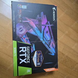 긱바 어로스마스터 3080ti 판매합니다