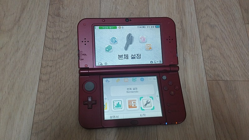 A급 정발 닌텐도 메탈릭레드 3DS XL 깨끗한제품 20만원에 드립니다 - 서울강서