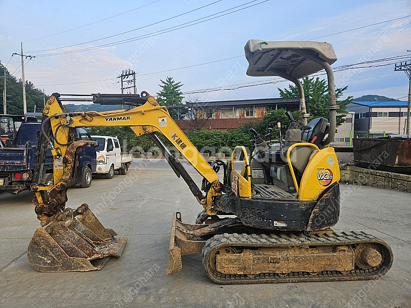 얀마 2톤 VIO20 2016년 코끼리집게 중고 미니포...--0