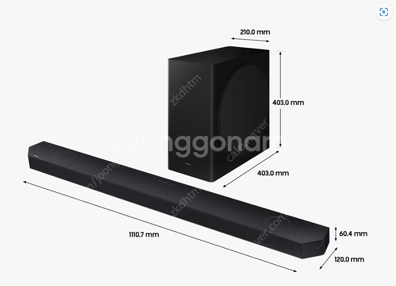 삼성 HW-Q800D/KR 사운드바 미개봉 새상품--0