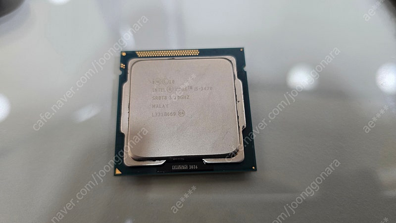 i5 3470 CPU 아이비브릿지