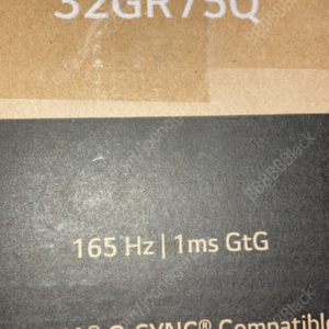 LG 32GR75Q 새제품 팝니다.