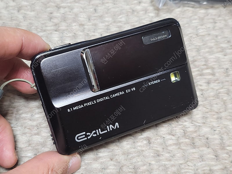 카시오 엑슬림 Casio Exilim 국내정발 EX-V8 디지털 카메라 디카 세트