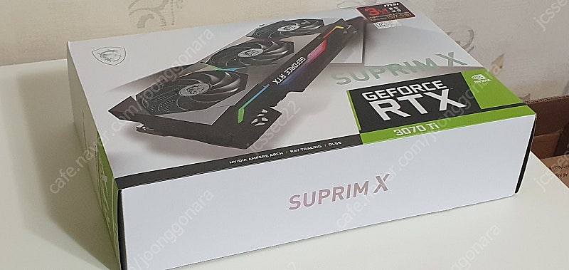 MSI RTX3070Ti 8Gb 슈프림X (22년9월 구입)