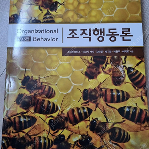 조직행동론 책 ㅡ정가 35000원