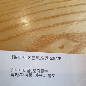 대명 소노빌리지 인피니티풀