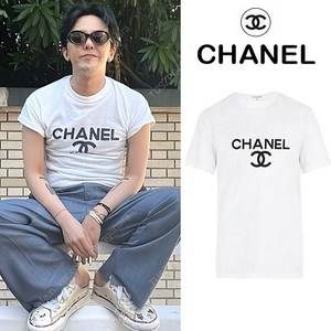 샤넬 CHANEL 로고 지드레곤 커플티셔츠