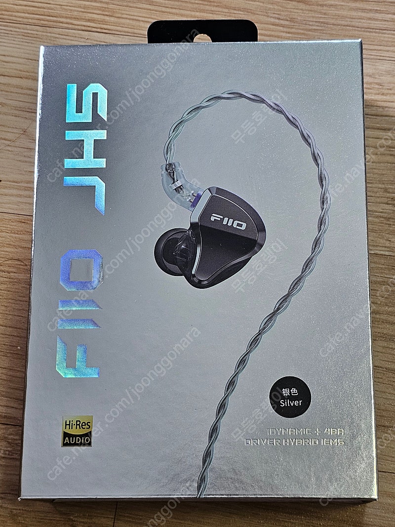 Fiio JH5 1DD + 4BA 유선 이어폰+2pin 4.4 cable