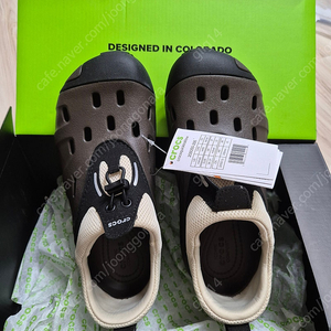 크록스 crocs 퀵 트레일 로우 브라운