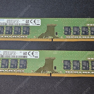 램 ddr4 8기가 두개 팝니다