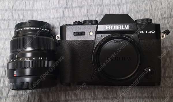 후지필름 x-t30ii + xf23mm카메라와 렌즈 판매합니다.