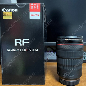 캐논 RF24-70 F2.8 판매합니다