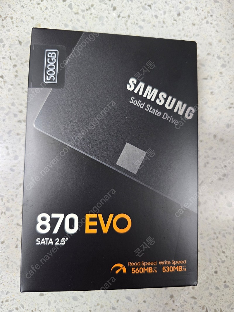 미개봉 정품 삼성전자 SSD 870EVO 500GB 팝니다