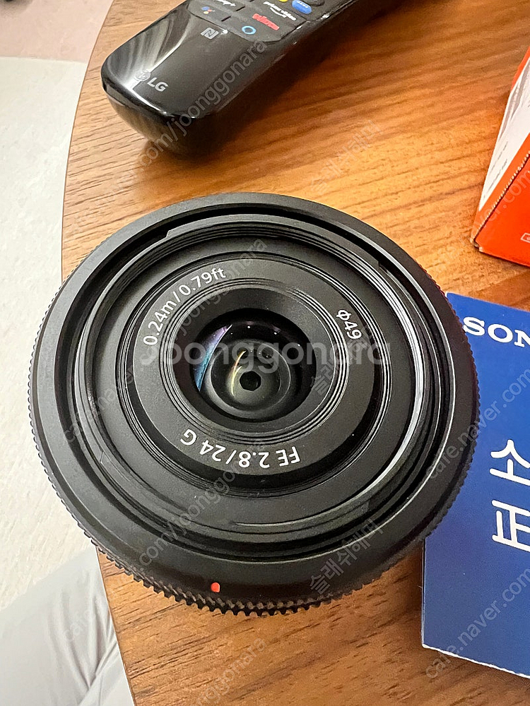소니 fe 24mm f2.8g렌즈 팝니다--2