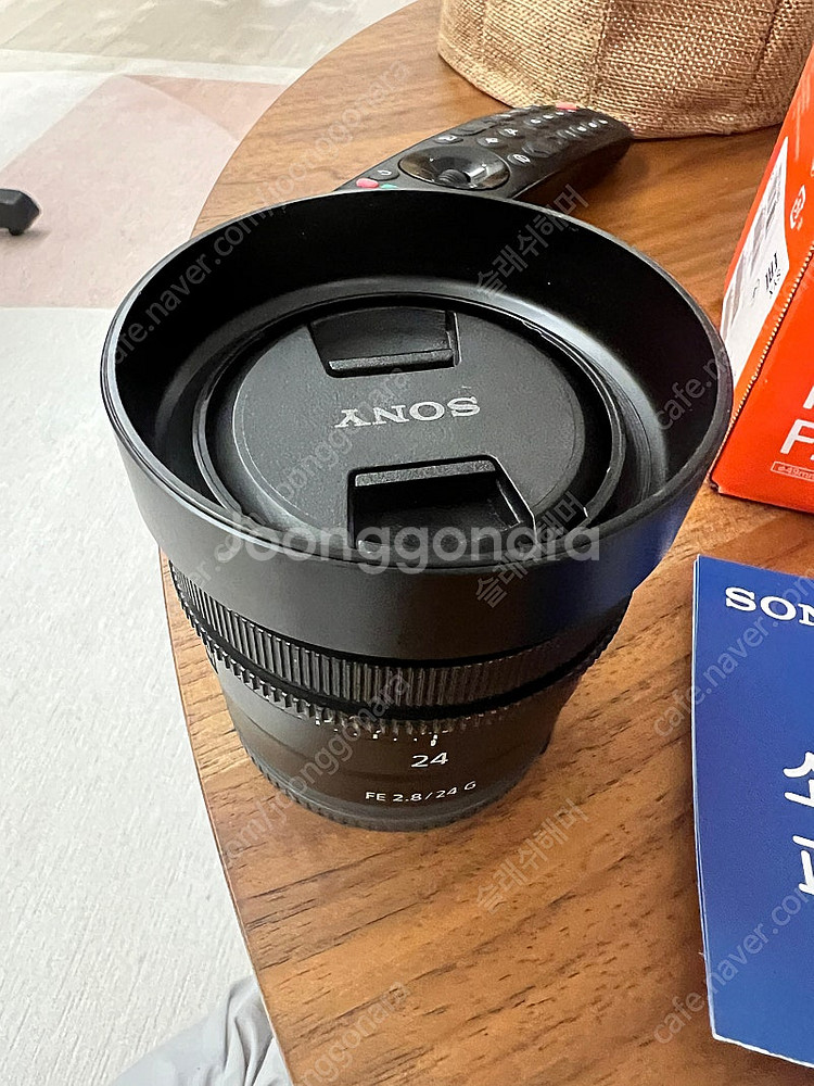 소니 fe 24mm f2.8g렌즈 팝니다--3