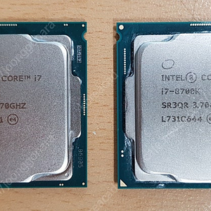 i7 8700K 인텔(INTEL) CPU 단품 판매