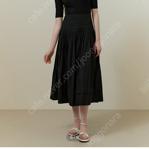 (새상품) 리엘 핀턱 스커트 치마 원피스 드레스