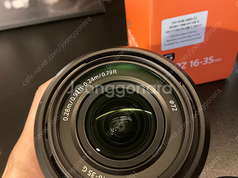 신품급 소니 1635G PZ 렌즈 판매합니다.--1