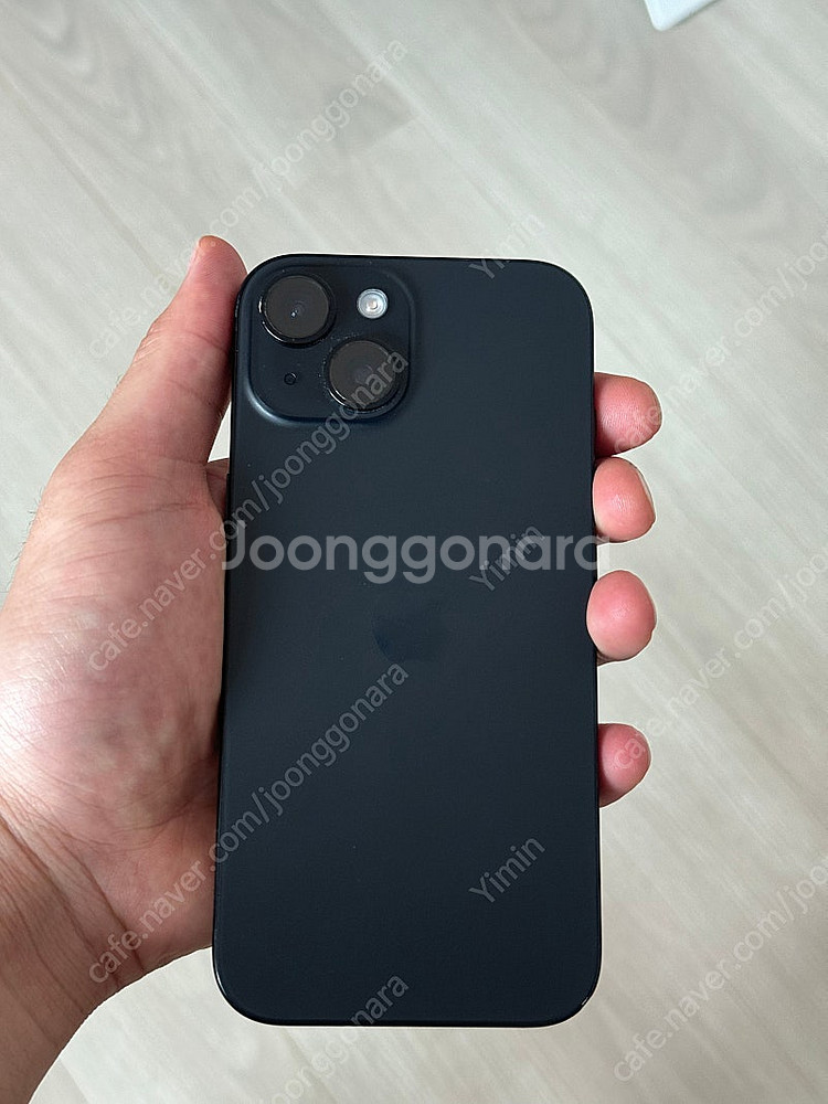 아이폰 15 128GB 블랙, 애플케어플러스 판매--5
