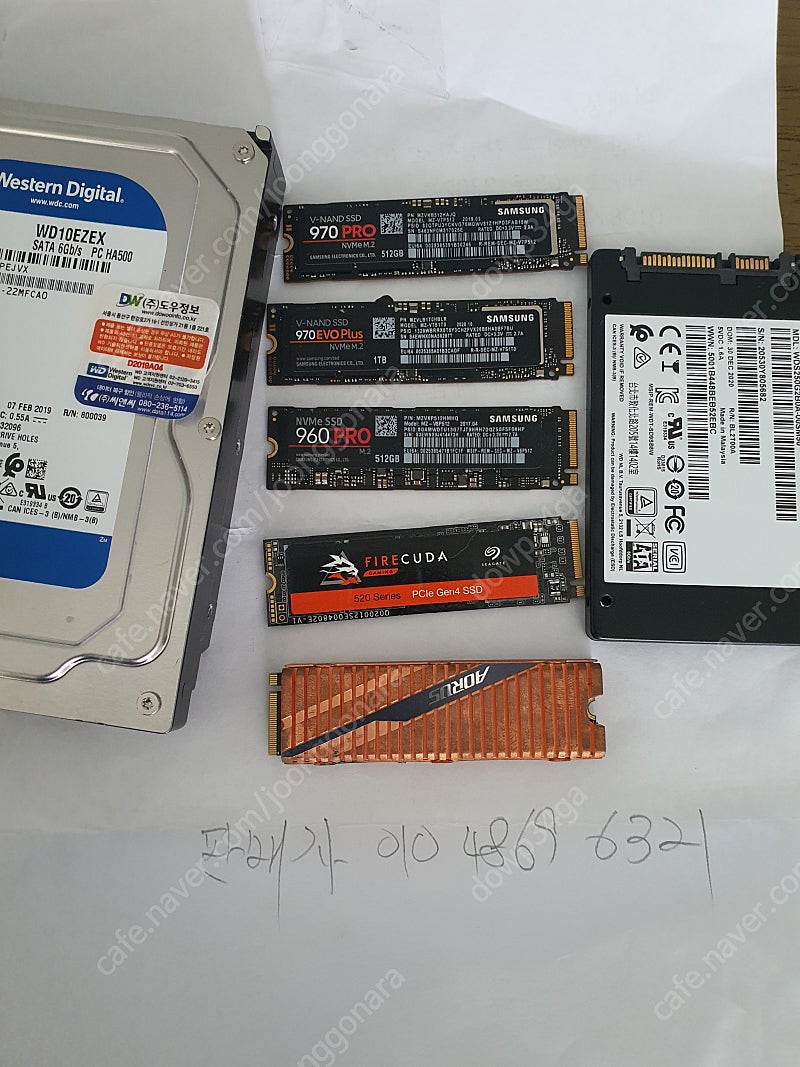 삼성 960 pro 512기가 nvme ssd