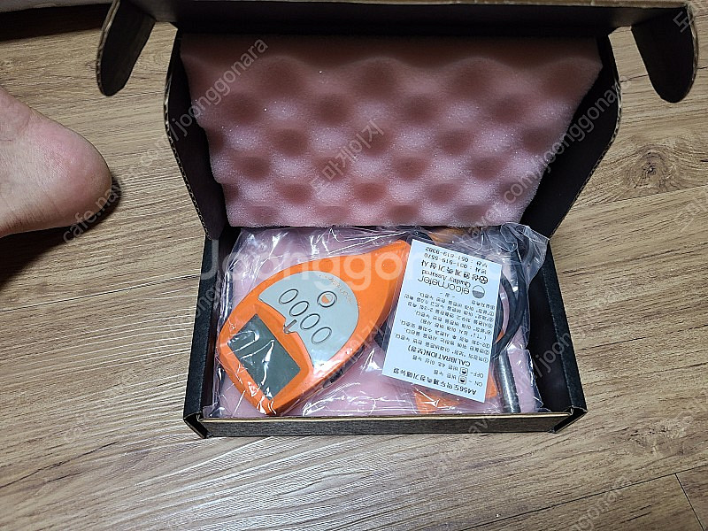 엘코메타a456 도막 두께 측정기+ 보정 시편셋--0