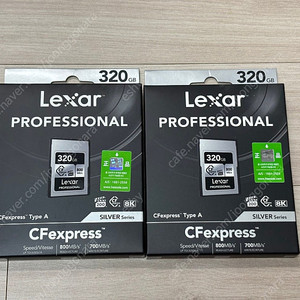렉사 lexar CFexpress Type A 320GB 미개봉 CFA CF-A 소니 메모리 카드